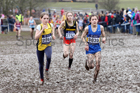 Girls under-13s 2018 British Inter Counties Cross Country Champs., Prestwold Hall, Loughborough. Photo: David T. Hewitson/Sports for All Pics